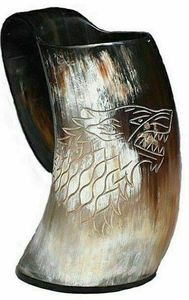 TAZA ASISTENCIA BEBIDA CON ASA PARA CERVEZA Café a precio mayorista Viking Drinking Coffee Tankard Tazas en - Product Image 2