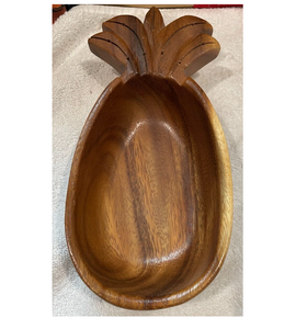 Cuenco de madera de excelente calidad, forma de piña, nuevo diseño, venta directa de fábrica, cuenco de madera para servir postres - Product Image 2