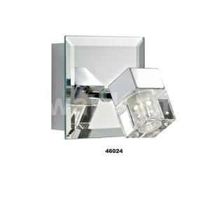 Applique murale moderne en métal argenté chromé poli pour la maison, le salon, la chambre à coucher, le jardin et la pelouse. - Product Image 6