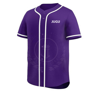 Camiseta de Béisbol Profesional Fabricada en Pakistán, Transpirable, Ligera, 100% Poliéster, para Hombre, Colores y Logotipo Personalizados, Servicio OEM - Product Image 2
