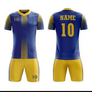 Conjuntos de camisetas de fútbol juvenil al por mayor, uniformes de fútbol americano con sublimación completa personalizados - Product Image 3