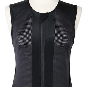 Gilet d'équitation noir rembourré de sécurité pour femme, gilet de cavalier pour adultes - Product Image 1