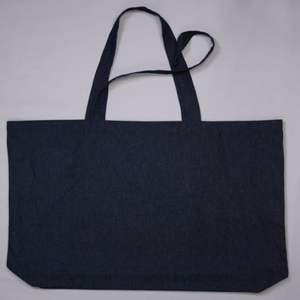 Bolsa de mano de algodón orgánico 100%, logotipo personalizado, gran capacidad, ecológica, reutilizable, lona en blanco, supermercado, compras, uso de estilo de letra - Product Image 6