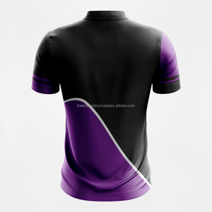 Precio al por mayor camiseta de los hombres baratos logotipo personalizado superventas de secado rápido hombres camiseta polos, polos de los hombres - Product Image 6