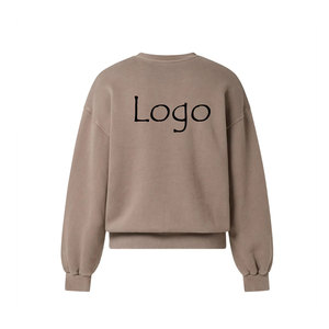 Sudadera con capucha y logotipo personalizado de alta calidad con hombros caídos, peso pesado, 100% algodón, 480gsm, para hombre, básico, mezcla de algodón - Product Image 2
