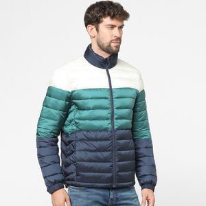 Chaqueta Acolchada Unisex de Nuevo Diseño 2025, Color Personalizado, Logotipo Frontal, Impermeable, Transpirable, Invierno, Servicio OEM ODM - Product Image 2