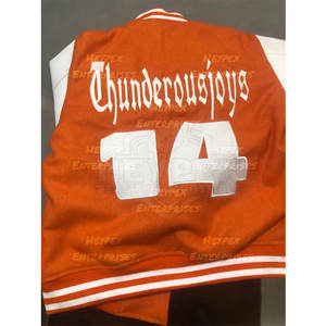 Vestes d'université personnalisables pour hommes, pour le football universitaire et le baseball, avec col montant et poches avant pour l'hiver - Product Image 3