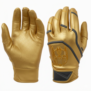 Gants de frappe de baseball et de softball personnalisés, texturés, avec logo couleur, en peau de mouton, imprimés, adhérents et durables, prix de gros - Product Image 1