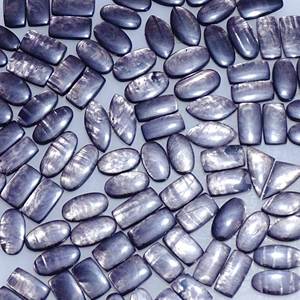 Pierre semi-précieuse naturelle de qualité supérieure, paire d'hyperstène en quartz, disponible en formes et tailles variées pour la fabrication de bijoux - Product Image 5