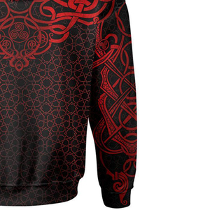 Sweat à capuche oversize pour homme en polyester/nylon, à fermeture éclair, anti-froissement, couleur unie, design personnalisé sublimé - Product Image 4