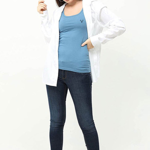 Vêtements d'été légers pour femmes tenue deux pièces correspondant débardeur et short décontracté d'été ensemble ensembles pour femmes - Product Image 6