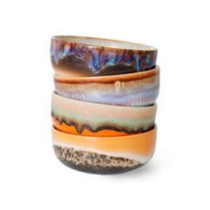 Bol en résine, motif tourbillon de couleur personnalisée, bol de service alimentaire écologique pour tables à manger modernes, décoration artistique unique pour la maison - Product Image 5
