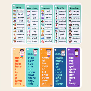 Marcadores Creativos CPC CE, Marcadores Escolares con Dibujos Animados, Tarjetas de Aprendizaje de <span class=keywords><strong>Vocabulario</strong></span> Inglés de Alta Frecuencia - Product Image 3