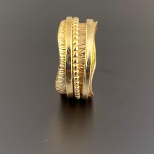 <b>Spinner</b> <b>Ring</b> 925 Sterling <b>Silver</b> Gold Rhodium Plated Meditation <b>Ring</b> Classic Wedding Band Anniversary Gift Minimalist Jewelry - Product Image 4