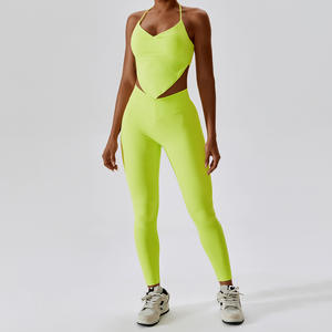 ชุดโยคะไร้รอยต่อสำหรับผู้หญิง ออกกำลังกาย ฟิตเนส คุณภาพสูง เป็นมิตรกับสิ่งแวดล้อม ระบายอากาศได้ดี รับผลิตตามสั่ง ขายส่ง - Product Image 3