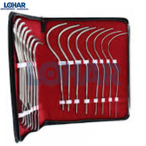 Guyon Urethral Sound <b>Kit</b> Medical-Grade 316L Surgical Stainless Steel 15-Piece Urethral <b>Sounding</b> Set Carry Case Hospital Use CE - Product Image 4