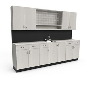 Gabinetes de Cocina Compactos Modernos Personalizados al por Mayor, Cocina Compacta Todo en Uno de Aglomerado para Proyectos de Apartamentos y Hoteles - Product Image 1