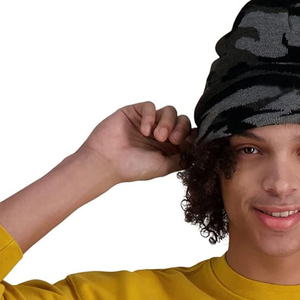 Gorro de Punto Moderno y a la Moda, Gorro de Invierno Cálido de Acrílico Estampado, Precio al por Mayor - Product Image 6