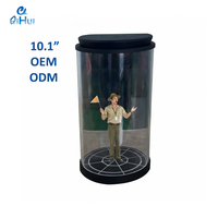 Sistema de Proyección Inteligente para Exhibición de Publicidad, con Soporte de Visualización de Hologramas 3D OEM, Guía Interactiva con IA y Navegación