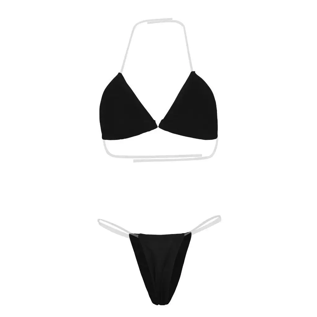 Summer New 2024 Sexy Hot Deal Two Piece ladies Bikini Beach Wear bra & panties Bathing Suit Swimwear Women Bikini in good fabric