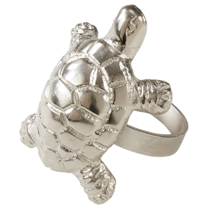 Honey Bee Design argent et doré fini rond Design anneaux de serviette en métal or en relief abeille Design pour la décoration de Table de mariage - Product Image 2