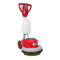 Machine à laver les tapis électrique manuelle DASS DSC 50, polisseuse de sols industrielle, OEM, hôtels, réservoir de 7,5 L, 240 V, lames en acier inoxydable