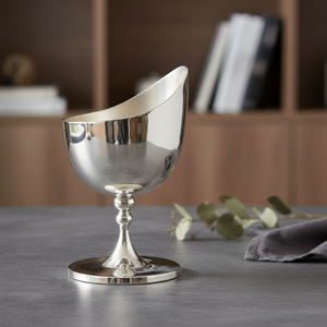 Refroidisseur à vin, seau à glace pour champagne, conteneur en aluminium nickelé, cadeau vintage - Product Image 5