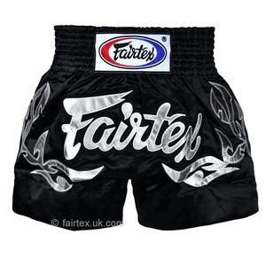 Fairtex MMA กางเกงขาสั้นไทยผ้าซาตินผ้าไหมแบบปรับแต่งได้สีและขนาด - Product Image 1