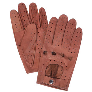 Guantes de conductor de palma completa personalizados de alta calidad, cuero impermeable, estilo liso colorido para invierno, viaje diario, conducción, Pakistán - Product Image 2