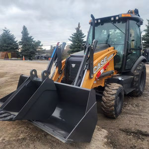 Chargeur sur pneus pour chargeuse-pelleteuse 580SN, moteur diesel FPT, 97 CV, capacité de construction lourde, puissance de creusement élevée, bras de levage - Product Image 1