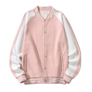 Chaquetas Varsity Rosas de Última Moda, Chaquetas Casuales de Invierno para Exteriores de Alta Calidad, Chaqueta Universitaria Elegante al por Mayor 2026 - Product Image 2