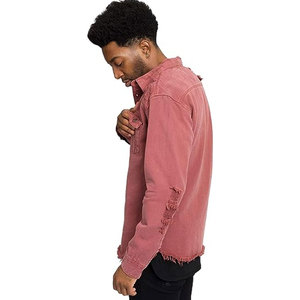 Chaqueta vaquera de lona para hombre de alta calidad, novedad elegante con logotipo personalizado, chaqueta de temporada de invierno a precios razonables - Product Image 5