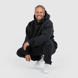 Wholesale Luxury <b>Men's</b> <b>Pullover</b> Hoodie Heavyweight 100% Cotton Winter Regular Fit Fleece Embossed Custom Puff Embroidered - Product Image 4