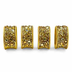 Ronds de serviette, ronds de serviette en rotin, ronds de serviette en osier, décor de table - Product Image 1