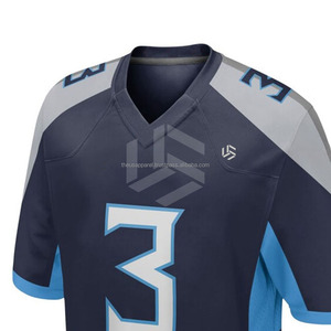 Camisetas de Fútbol Personalizadas, de Secado Rápido, de Malla, Corte Regular, Estilo Vintage Americano, Unisex, Ropa Urbana, Hechas en Pakistán - Product Image 4
