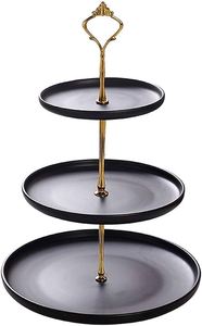 Soporte para Tartas para servir tartas, magdalenas y pasteles, soporte para tartas de Metal de 3 niveles para decorar tu restaurante o tu hogar, recién llegado - Product Image 5