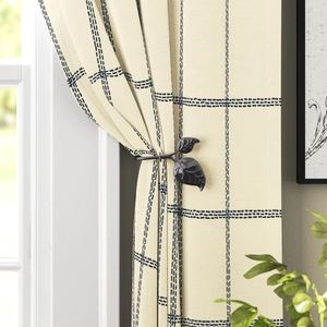 Cortina de Metal única negra Hold Back Accesorios para el hogar Cortina Tieback Holder Sala de estar Hoteles Cantidad a granel Hecho EN LA India 2024 - Product Image 5