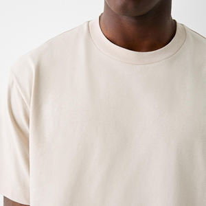 T-shirt en coton de style ample, mode, manches tombantes, t-shirt ample pour homme, prix bas - Product Image 6