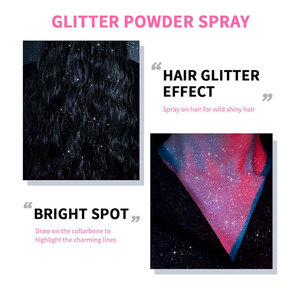<span class=keywords><strong>Spray</strong></span> pour cheveux à paillettes d'usine, marque privée, <span class=keywords><strong>spray</strong></span> fixant brillant à paillettes, poudre fixante pour cheveux et corps - Product Image 3