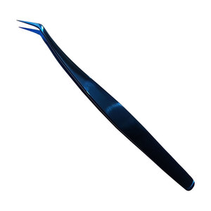 Fabricant de pinces d'extension de cils en acier inoxydable meilleures ventes de pinces à cils personnalisées de marque privée - Product Image 1