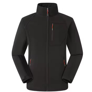 Soft Shell <b>Jacket</b> Waterproof Windproof <b>Jacket</b> 4 Way Stretch <b>Jacket</b> for Outdoor - Product Image 1