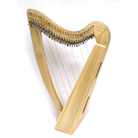 High Quality Irish Harps Customized Wood Material Durable Lightweight Professional Playing Wholesale Price Full Size