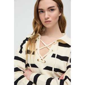 Pull en tricot rayé - Product Image 2