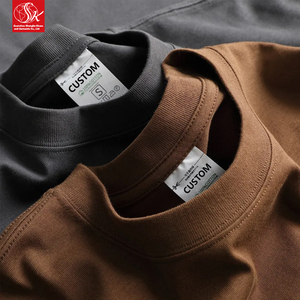 SK 230G Quá Khổ Nặng Tee Tùy Chỉnh In Ấn Đồng Bằng Trống Unisex Người Đàn Ông Của T-Shirt Chất Lượng Cao Rắn Nặng 100% Cotton Áo Thun - Product Image 1