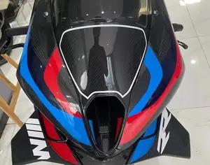 Para BMW S1000RR M1000RR 2020 2021 2022 2023 100% piezas de reacondicionamiento de fibra de carbono puro guardabarros Winglets paneles cubierta trasera Kits de carenado