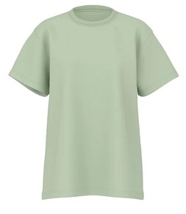 T-shirt 100% coton sur mesure pour femme, poids lourd, surdimensionné, logo personnalisé sérigraphié, couleur unie, manches courtes, confort col rond - Product Image 1