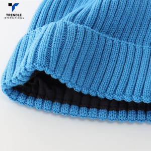 Wholesale Custom Logo Cotton Beanies <b>Hats</b> for <b>Men</b> Breathable High Quality Common Fabric OEM Service - Product Image 5