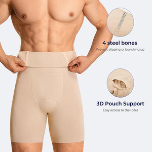 Pantalones cortos de compresión para hombre de peso ligero, ropa de gimnasio de alta calidad, pantalones cortos de compresión cómodos transpirables de tendencia superior con baja tasa - Product Image 2