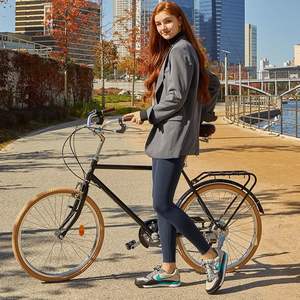 Leggings pour femmes de qualité supérieure séchage facile prix d'usine pantalon de conception unie de couleur personnalisée Style populaire - Product Image 3