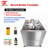 Machine de tri automatique pour canettes de boissons et bouteilles rondes en plastique, 30-60 BPM